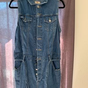 Levi’s Sleeveless Denim Jumpsuit
